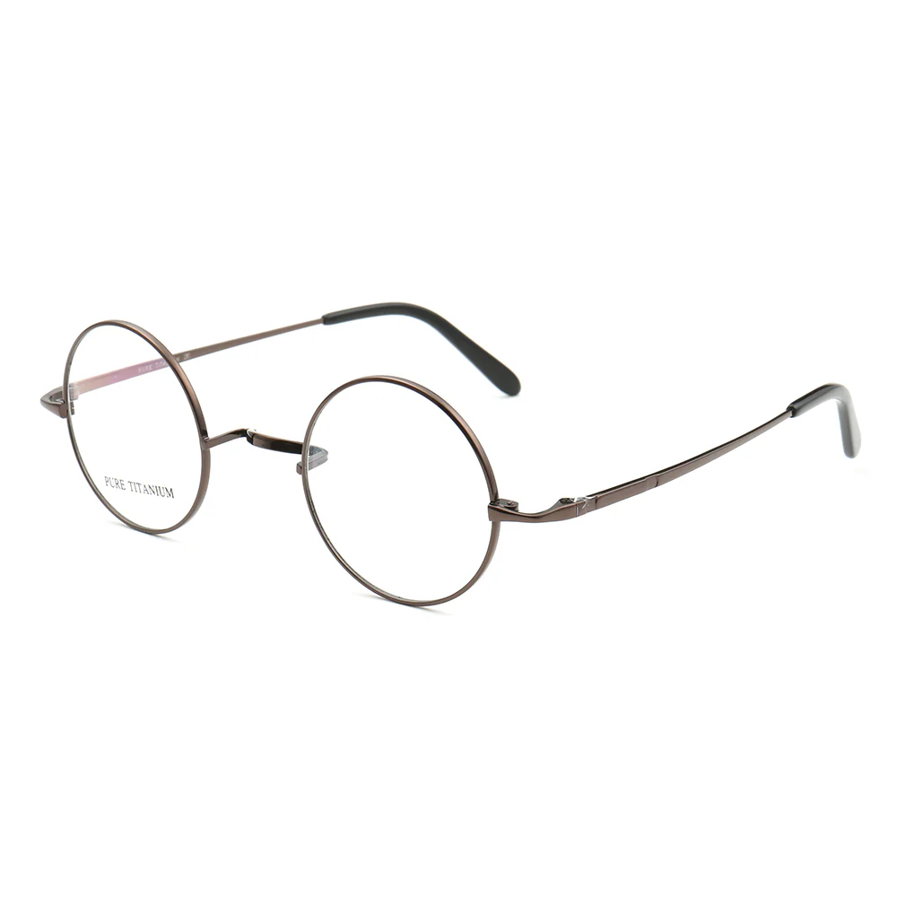 Sullivan | Vintage Round Titanium Prescription Glasses Frames | Retro Eyewear - Image 9