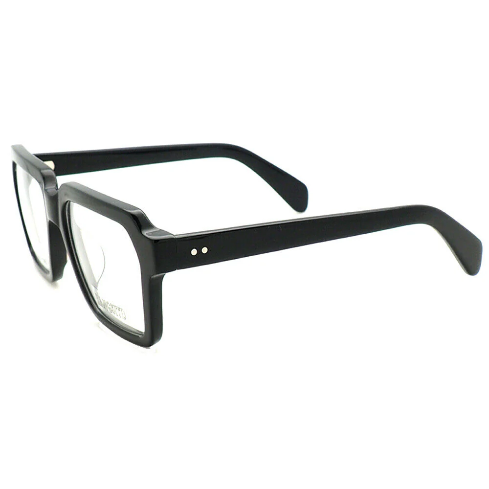 Forest | Oversized Patterned Acetate Eyeglasses | Retro Square Multicolored Glasses Frames  at - Image 10