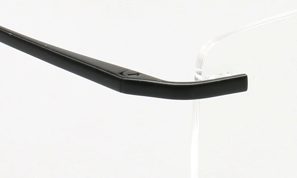 Daniel | Rectangle Rimless Glasses Frames for Men - Image 14