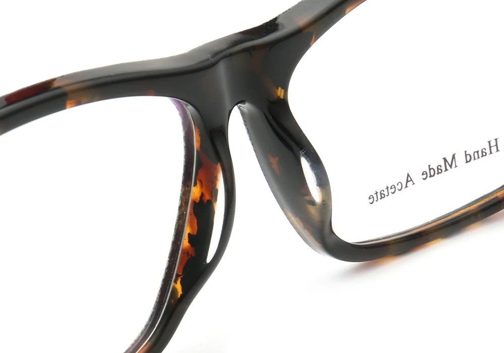 Devin | Stylish Square Denim Glasses Frames - Image 12