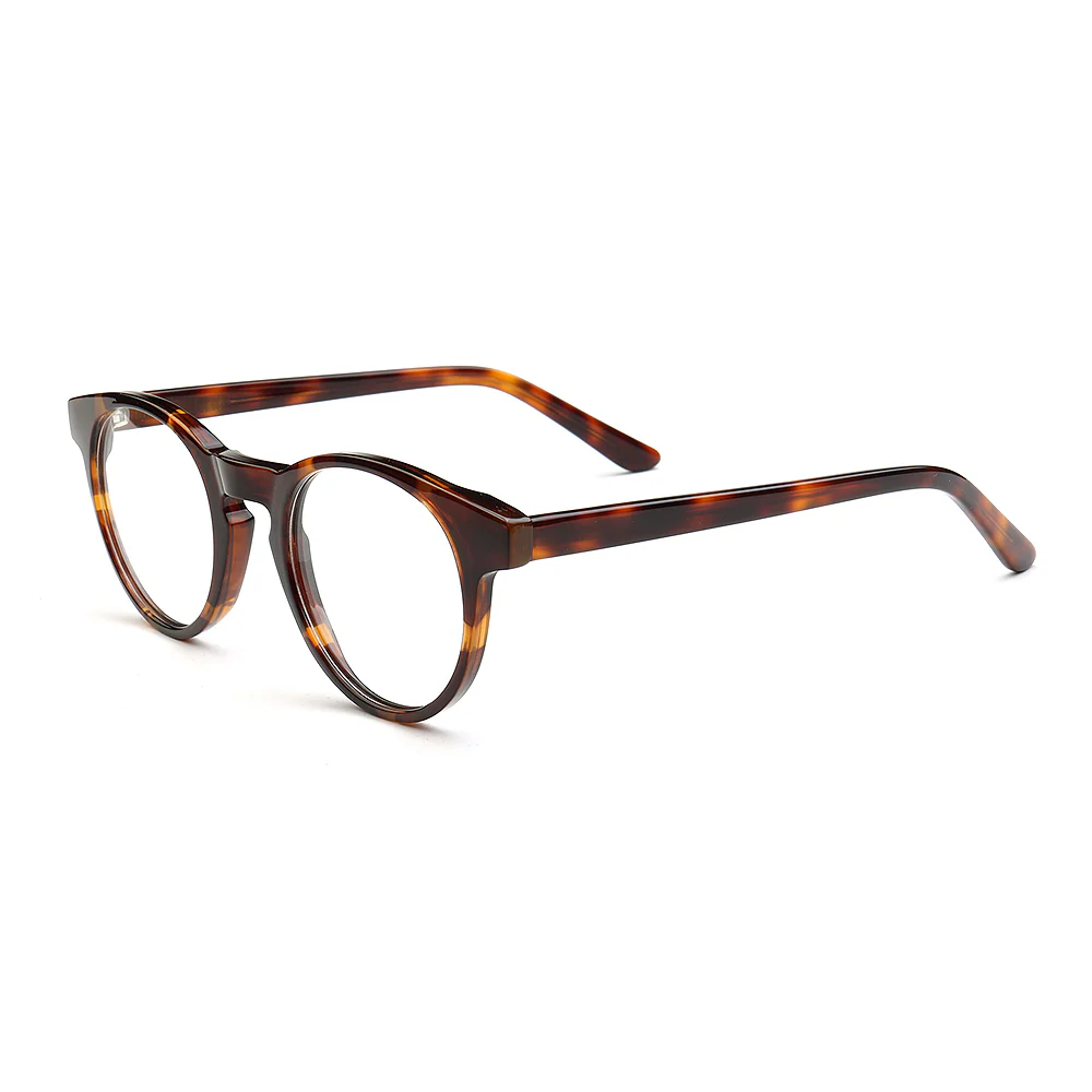 Gilmore | Womens Classic Round Tortoise Eyeglasses | Trendy Mens Clear Glasses Frames Online - Image 4
