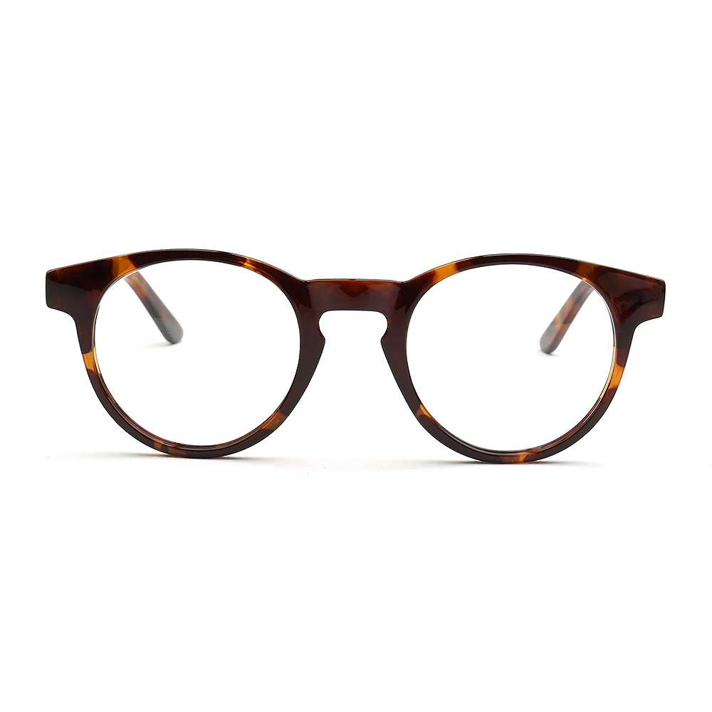 Gilmore | Womens Classic Round Tortoise Eyeglasses | Trendy Mens Clear Glasses Frames Online - Image 5