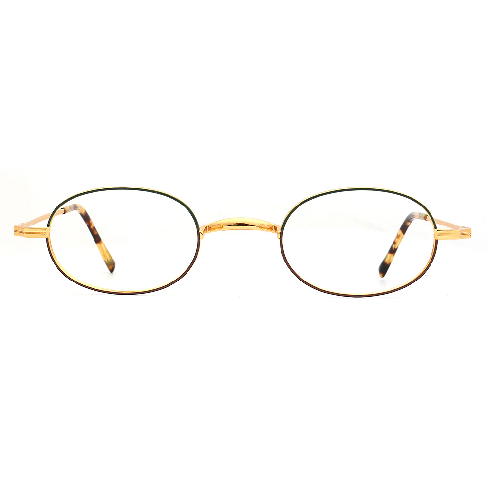 Emerson | Vintage Oval Titanium Eyeglasses Frames - Image 10