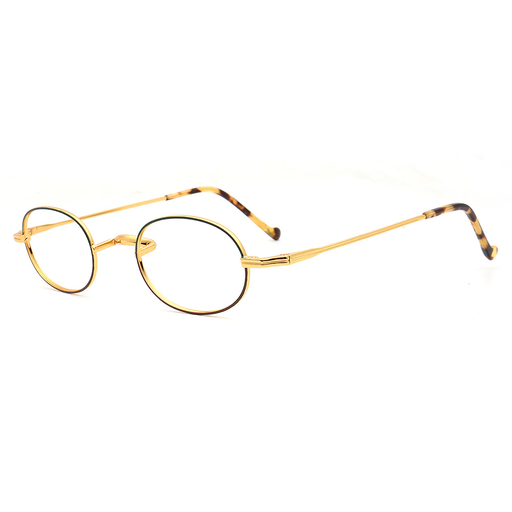 Emerson | Vintage Oval Titanium Eyeglasses Frames - Image 11