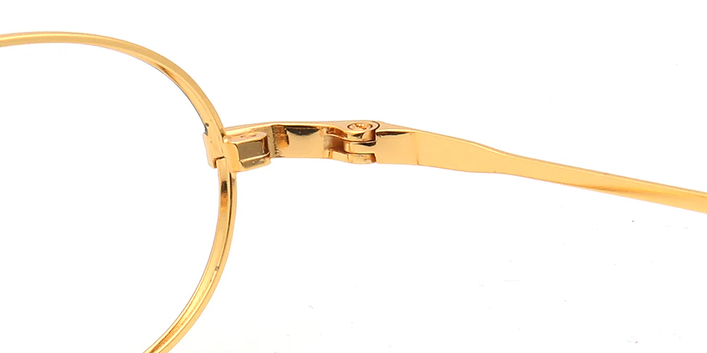 Emerson | Vintage Oval Titanium Eyeglasses Frames - Image 13