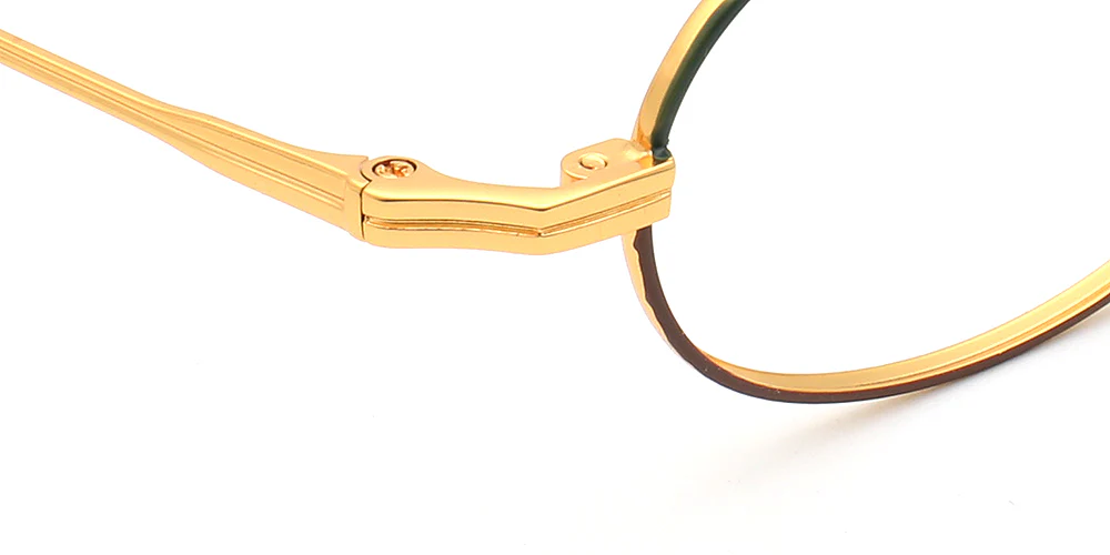 Emerson | Vintage Oval Titanium Eyeglasses Frames - Image 14