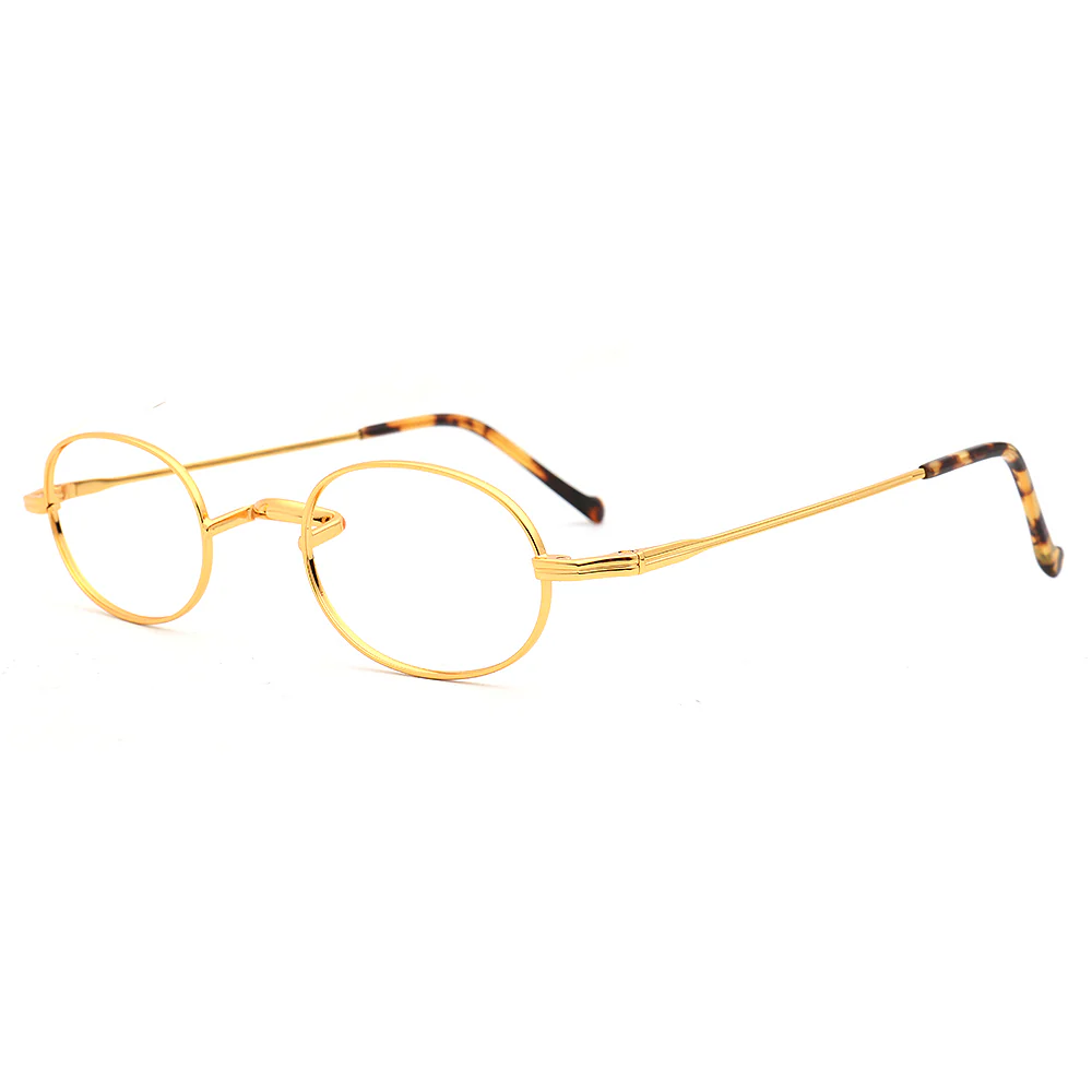 Emerson | Vintage Oval Titanium Eyeglasses Frames - Image 3