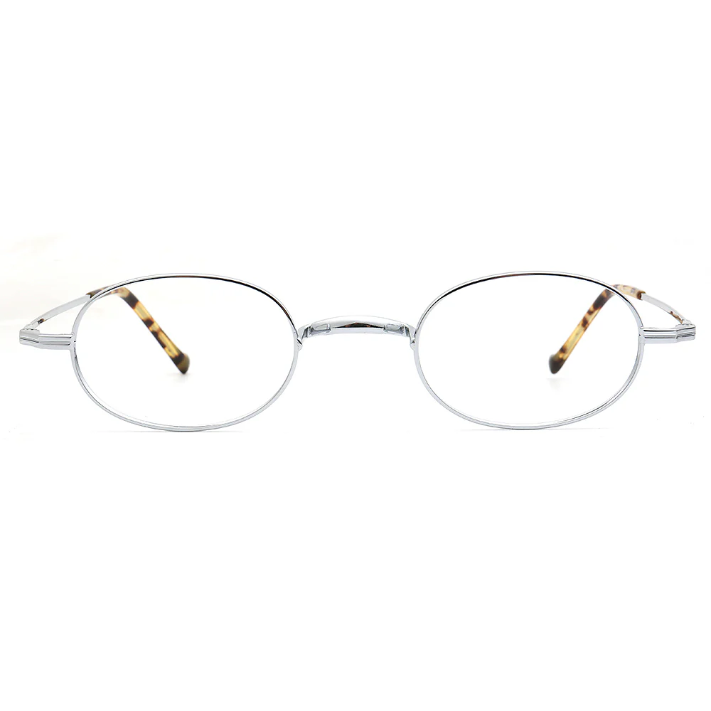 Emerson | Vintage Oval Titanium Eyeglasses Frames - Image 6