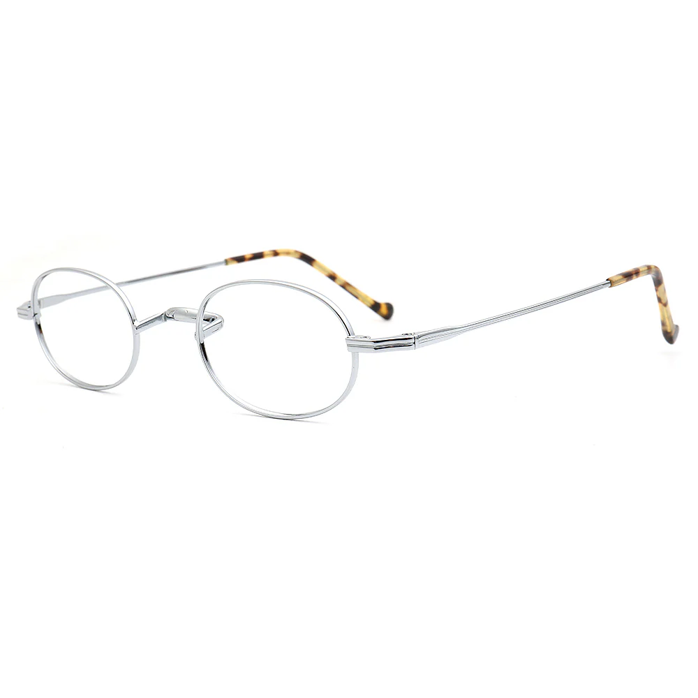 Emerson | Vintage Oval Titanium Eyeglasses Frames - Image 7