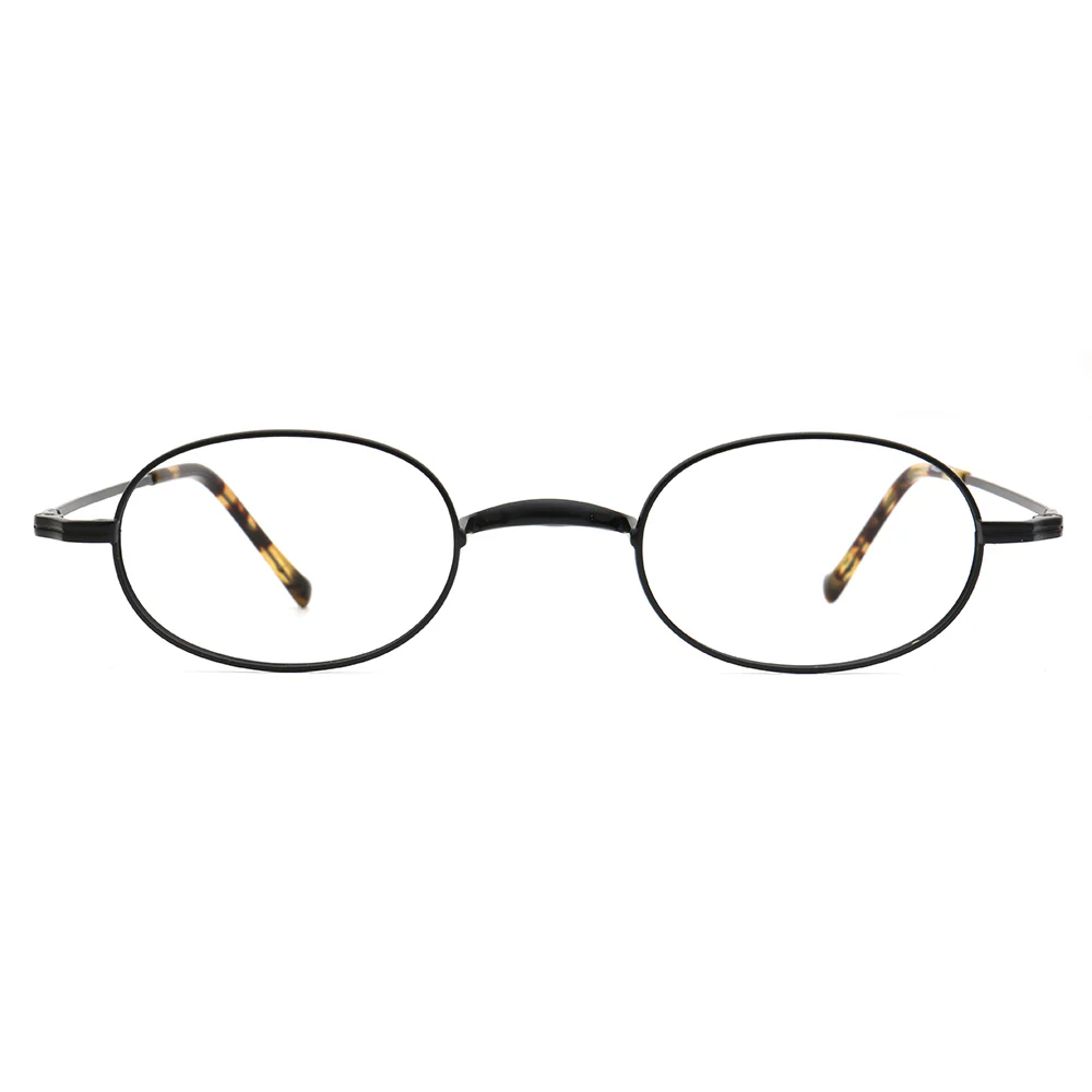 Emerson | Vintage Oval Titanium Eyeglasses Frames - Image 8