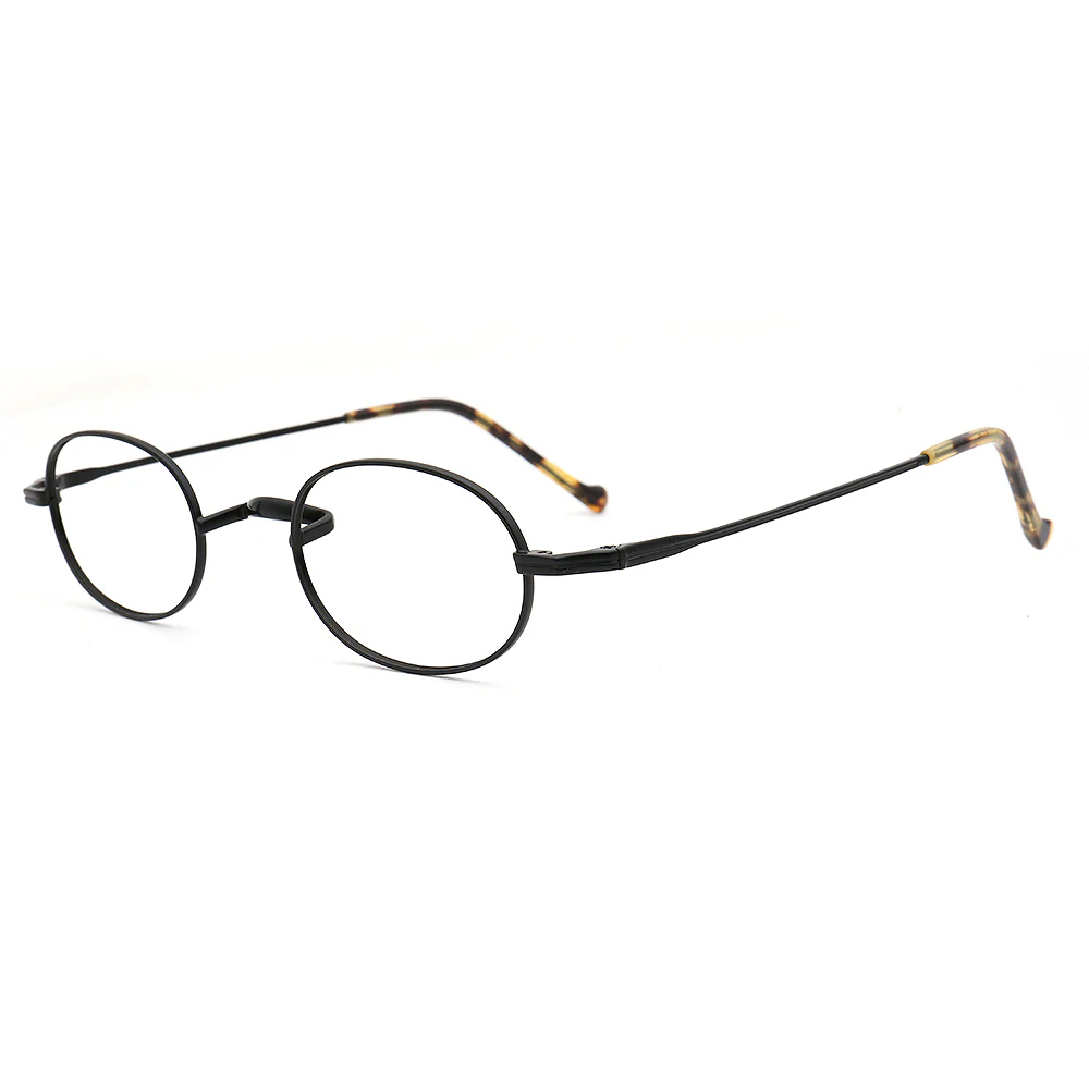 Emerson | Vintage Oval Titanium Eyeglasses Frames - Image 9