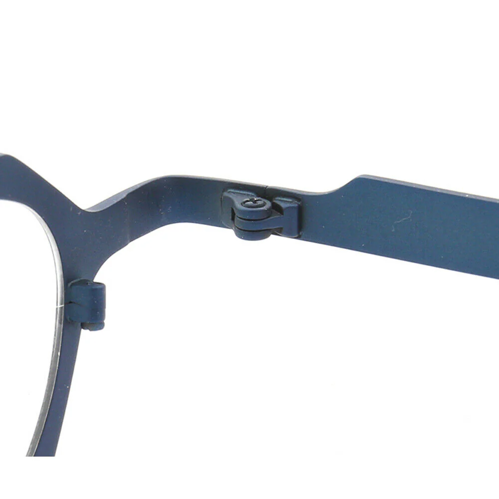 Peak | Hexagon Shaped Pure Titanium Eyeglasses | Lightweight Geometric Design - Image 13