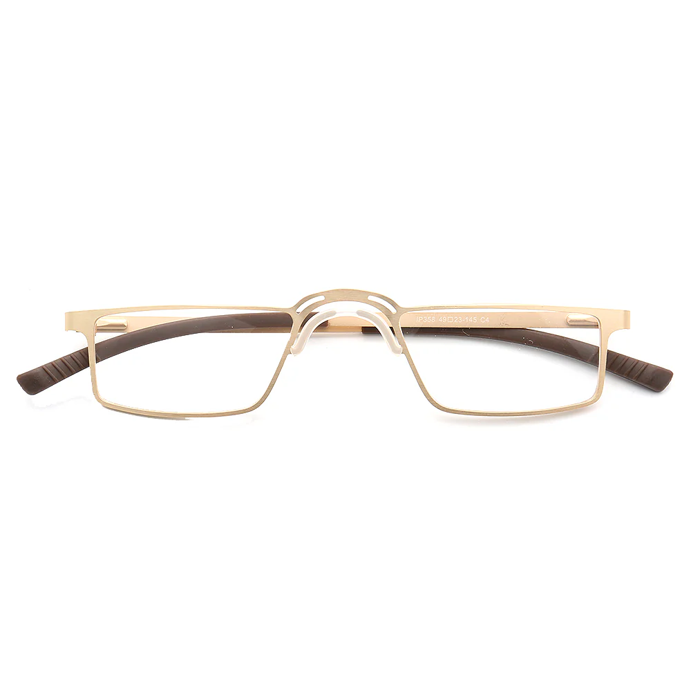 Sterling | Sleek Modern Rectangular Glasses | Modern Business Eyeglasses w/ Lightweight Design - Image 11