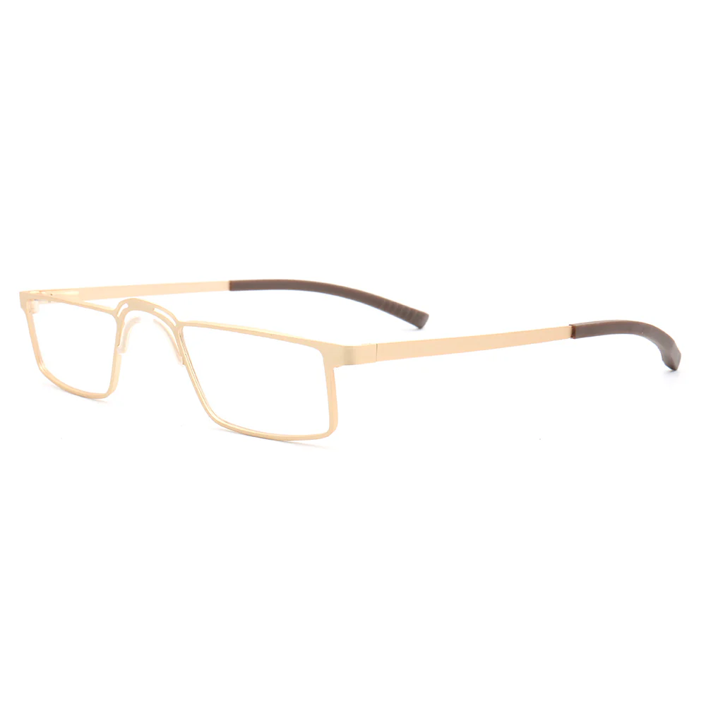 Sterling | Sleek Modern Rectangular Glasses | Modern Business Eyeglasses w/ Lightweight Design - Image 12