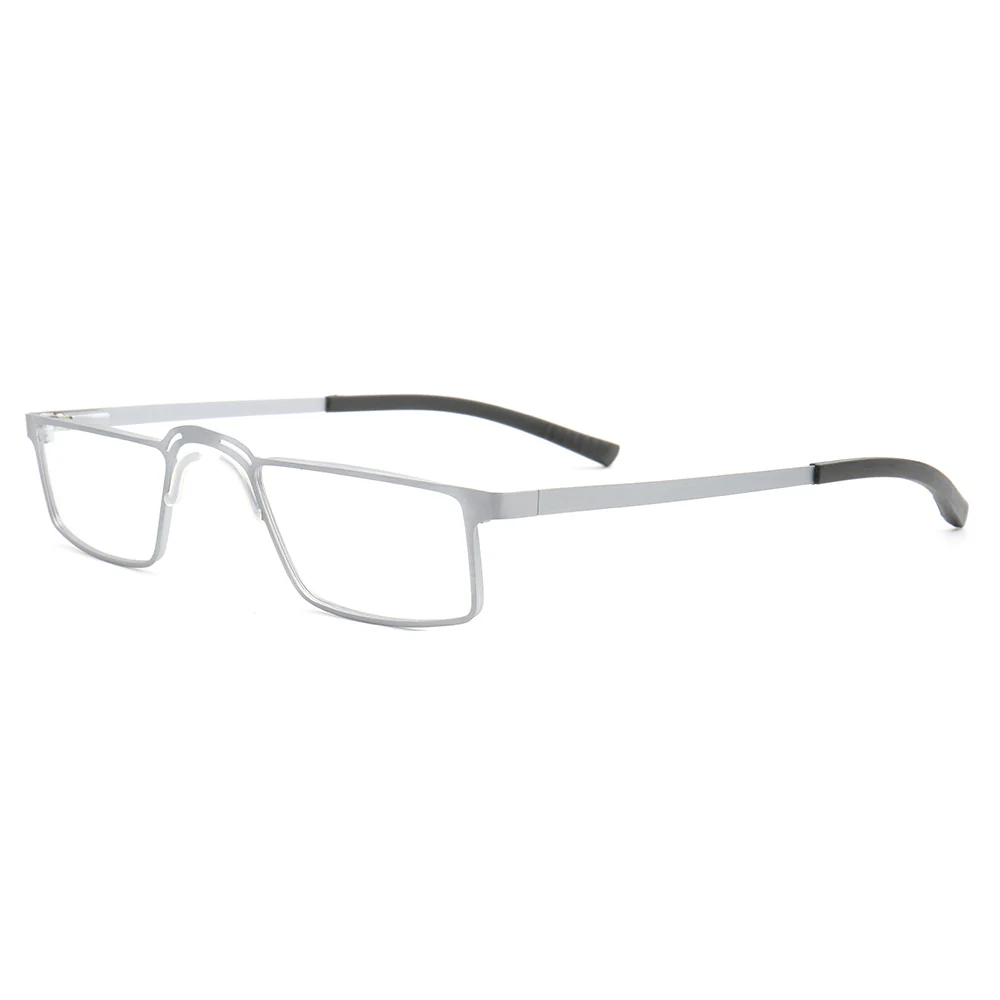 Sterling | Sleek Modern Rectangular Glasses | Modern Business Eyeglasses w/ Lightweight Design - Image 3