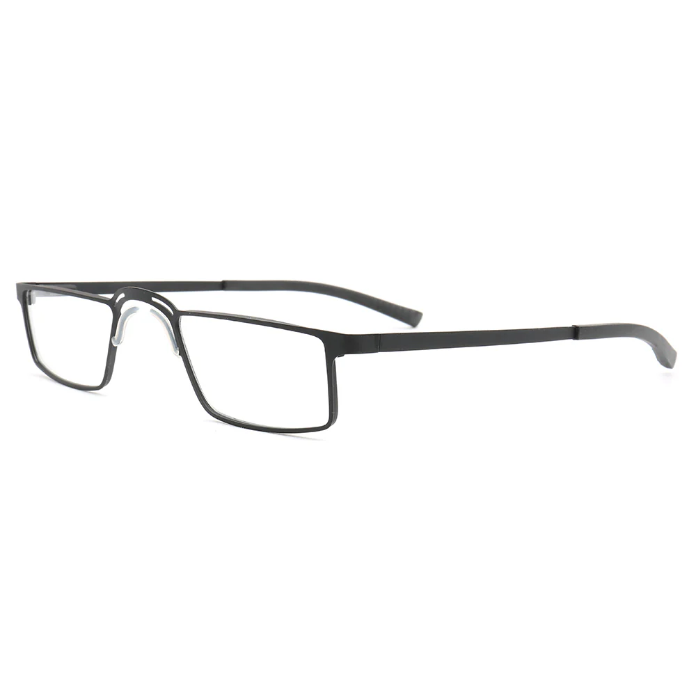 Sterling | Sleek Modern Rectangular Glasses | Modern Business Eyeglasses w/ Lightweight Design - Image 5