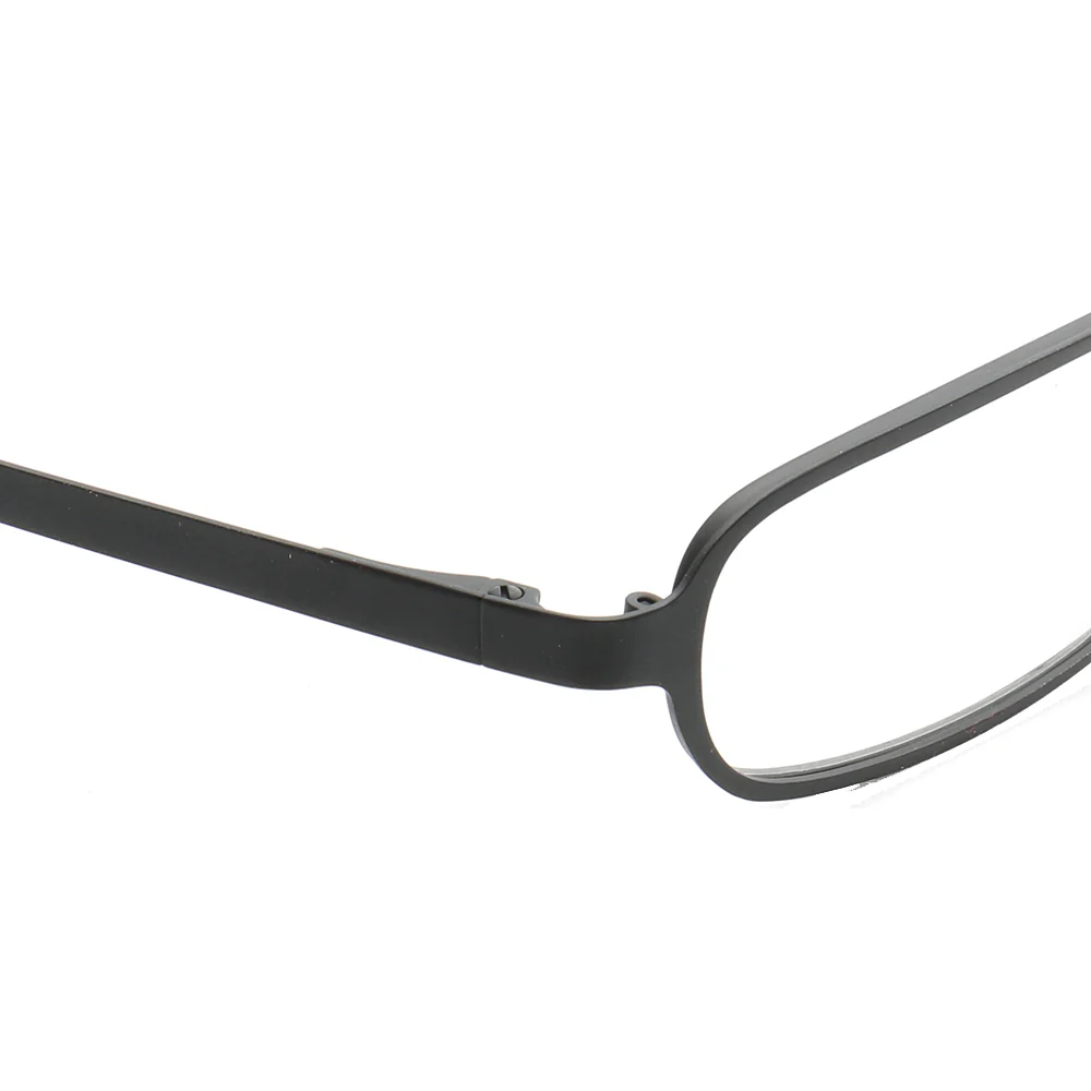 Yukon | Rectangular Full Rim Metal Eyeglass Frames | Lightweight Modern Business Glasses - Image 13