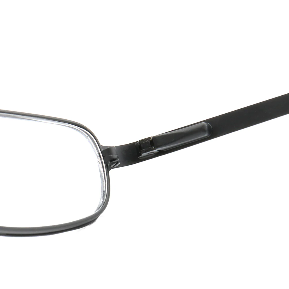 Yukon | Rectangular Full Rim Metal Eyeglass Frames | Lightweight Modern Business Glasses - Image 14