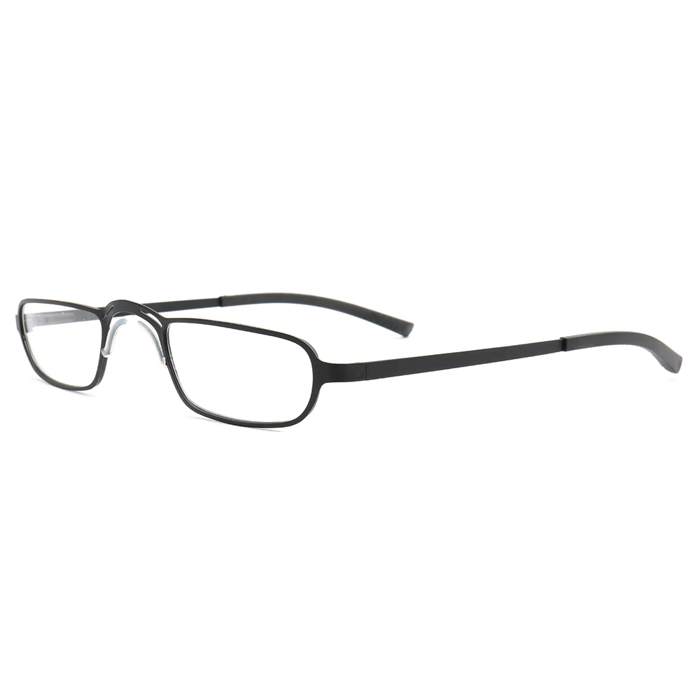 Yukon | Rectangular Full Rim Metal Eyeglass Frames | Lightweight Modern Business Glasses - Image 5