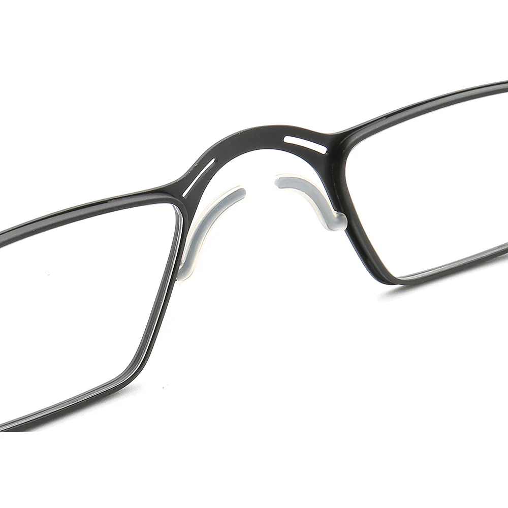 Edward | Full Rim Rectangle Shaped Metal Glasses | Modern Business Design - Image 12