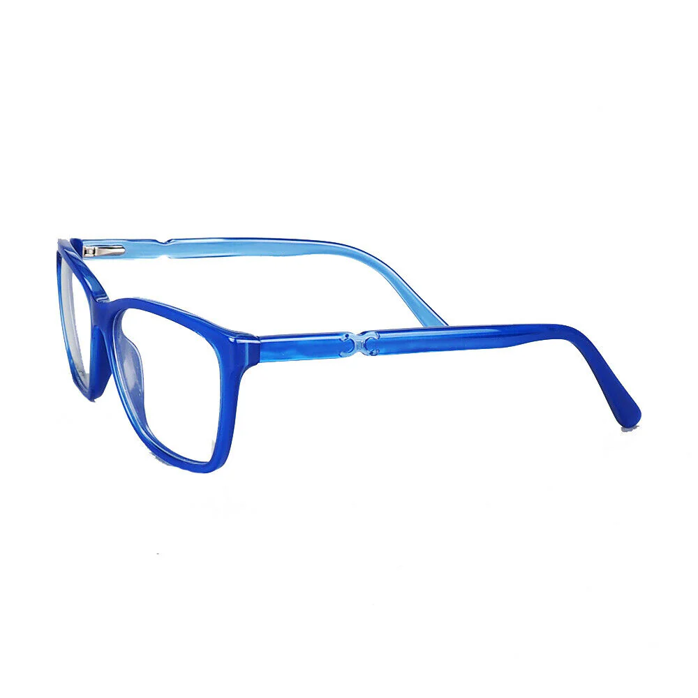 Annabelle | Classic Acetate Cat Eye Glasses For Women |  Pink Full Rim Yellow Eyeglass Frames - Image 14