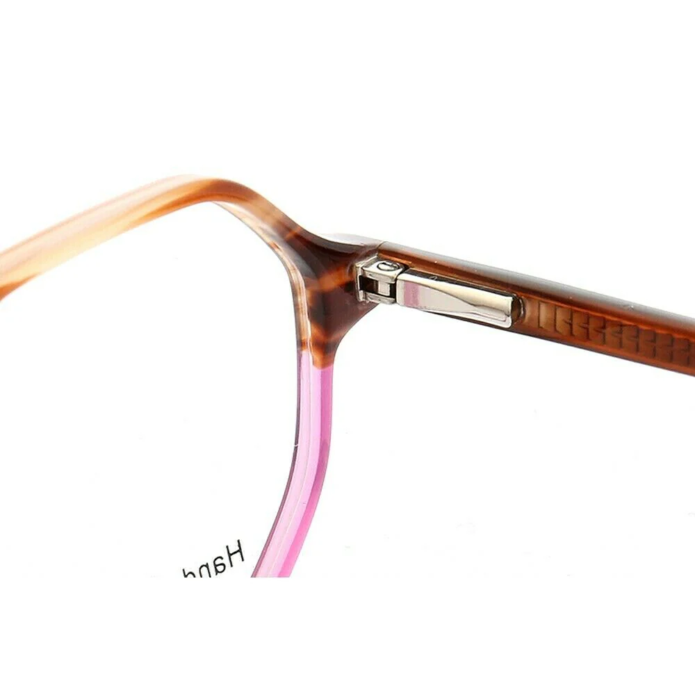 Blake | Polygon Shaped Acetate Eyeglasses | Two Toned Glasses For Men & Women - Image 15