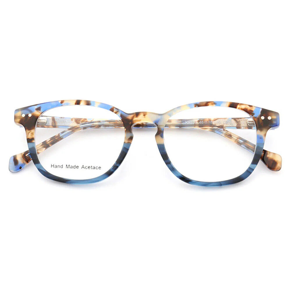 Lillian | Tortoise Shell Eyeglasses For Women | Full Rim Patterned Acetate Glasses - Image 3