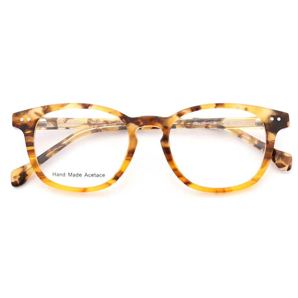 Lillian | Tortoise Shell Eyeglasses For Women | Full Rim Patterned Acetate Glasses - Image 5