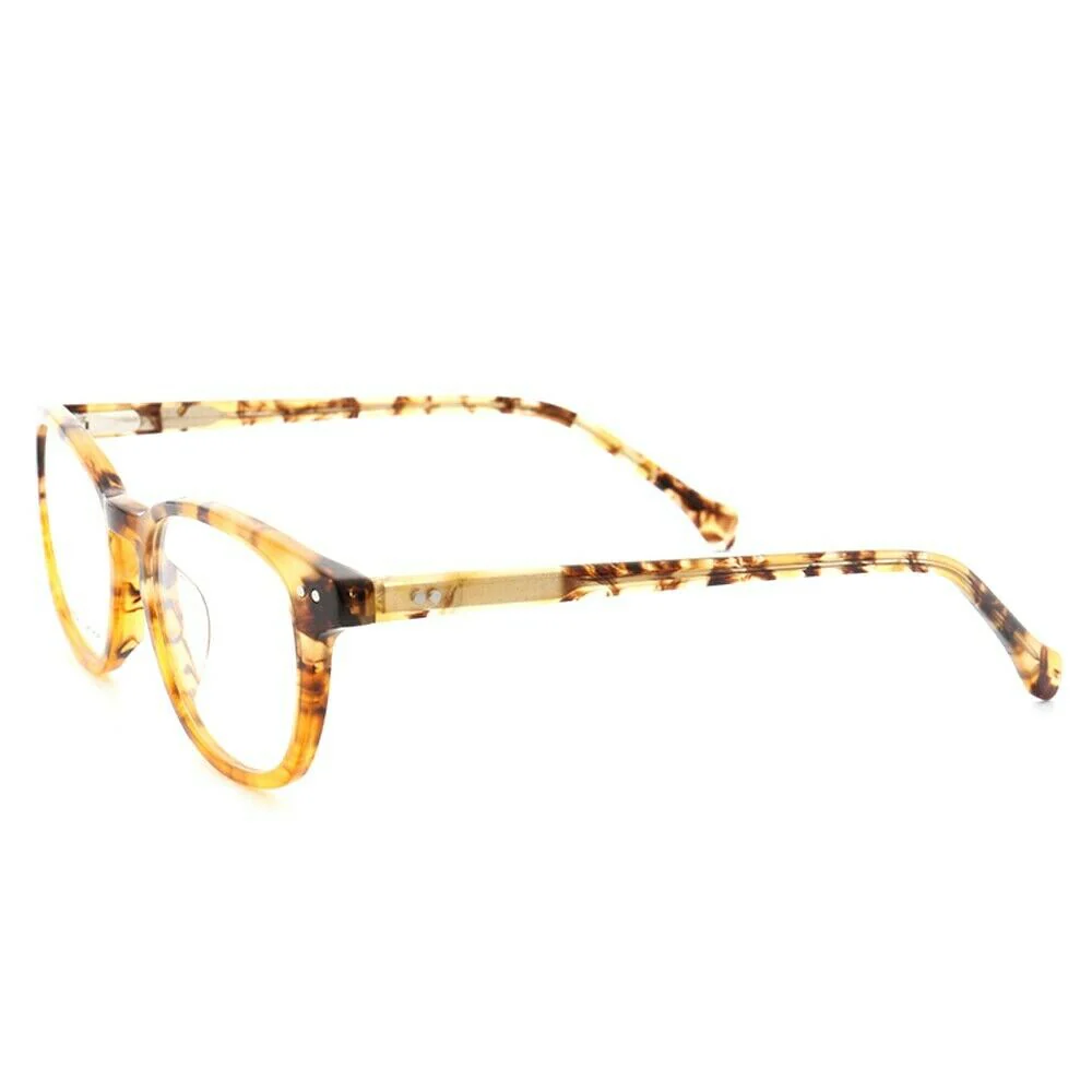 Lillian | Tortoise Shell Eyeglasses For Women | Full Rim Patterned Acetate Glasses - Image 6