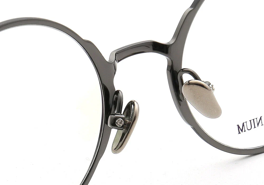 Leon | Retro Round Titanium Optical Glasses Frames - Image 11