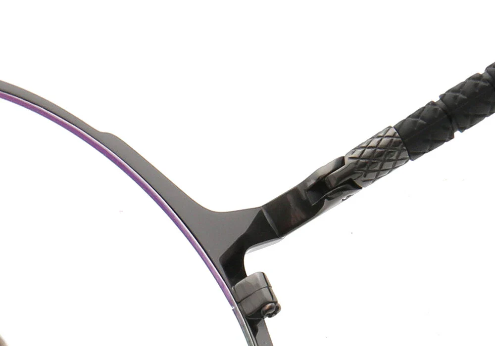 Leon | Retro Round Titanium Optical Glasses Frames - Image 12