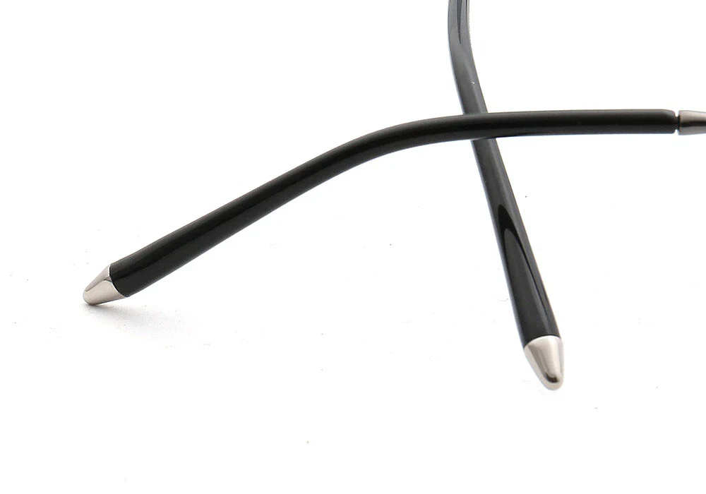 Leon | Retro Round Titanium Optical Glasses Frames - Image 14
