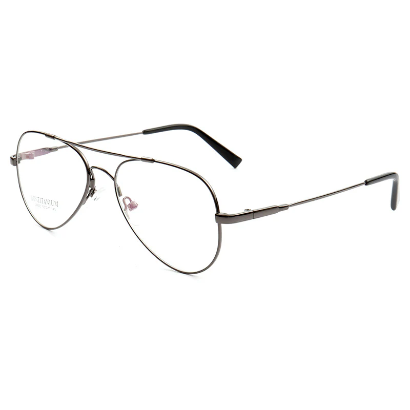 Domingo | Flat Top Flexible Pilot Eyeglass Frames - Image 13