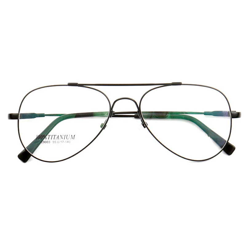 Domingo | Flat Top Flexible Pilot Eyeglass Frames - Image 3