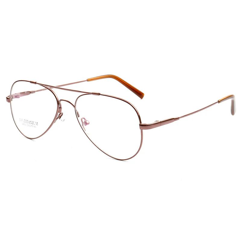 Domingo | Flat Top Flexible Pilot Eyeglass Frames - Image 7