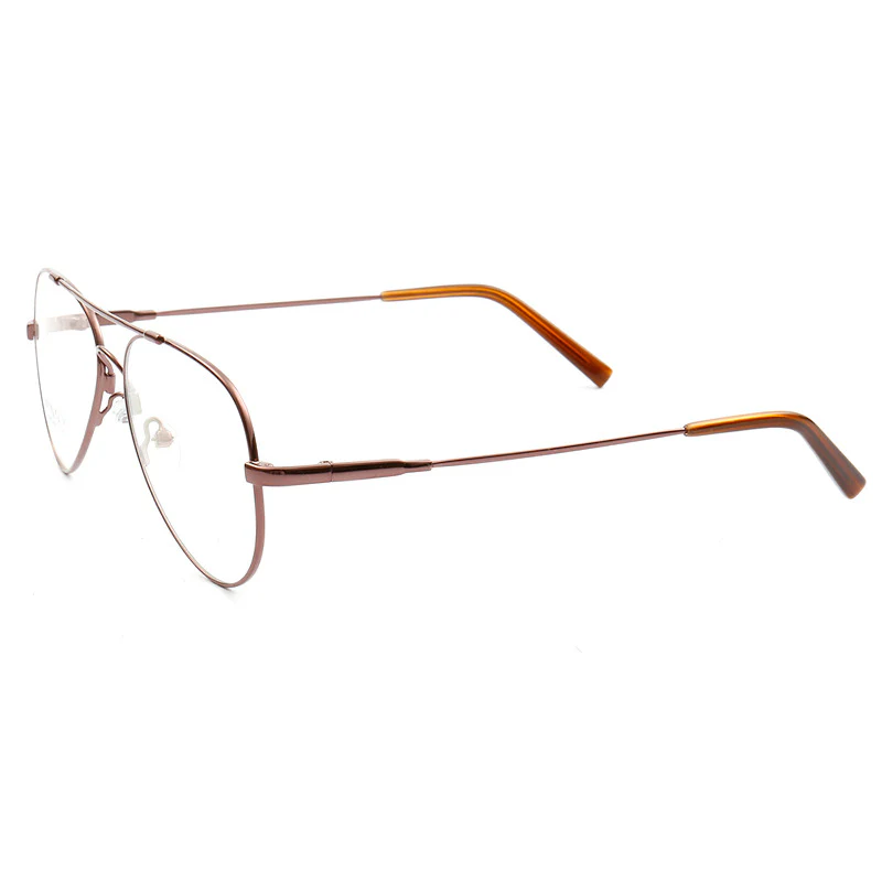 Domingo | Flat Top Flexible Pilot Eyeglass Frames - Image 8