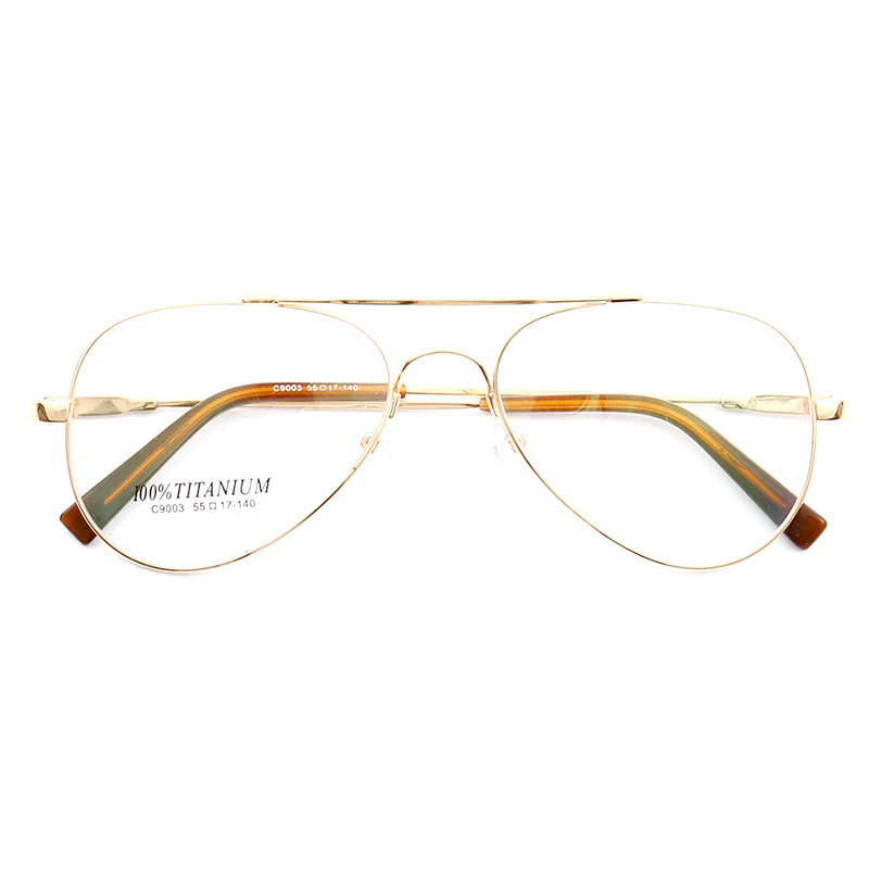Domingo | Flat Top Flexible Pilot Eyeglass Frames - Image 9