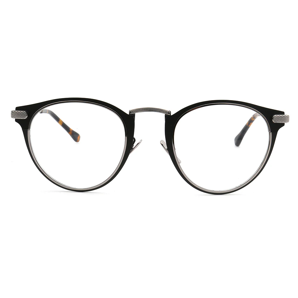 Tate | Vintage Round Stainless Steel Eyeglasses For Men & Women | Lightweight Modern Glasses Frames - Image 9