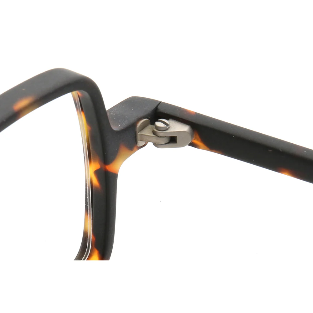 Laurence | Mens Square Full Rim Eyeglasses | Light Tortoise Shell Matte Eyewear Frames Online - Image 17