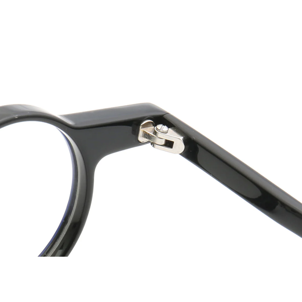 Central | Retro Round Tortoise Shell Eyeglasses | Unisex Hipster Nerd Style Glasses Frames - Image 13