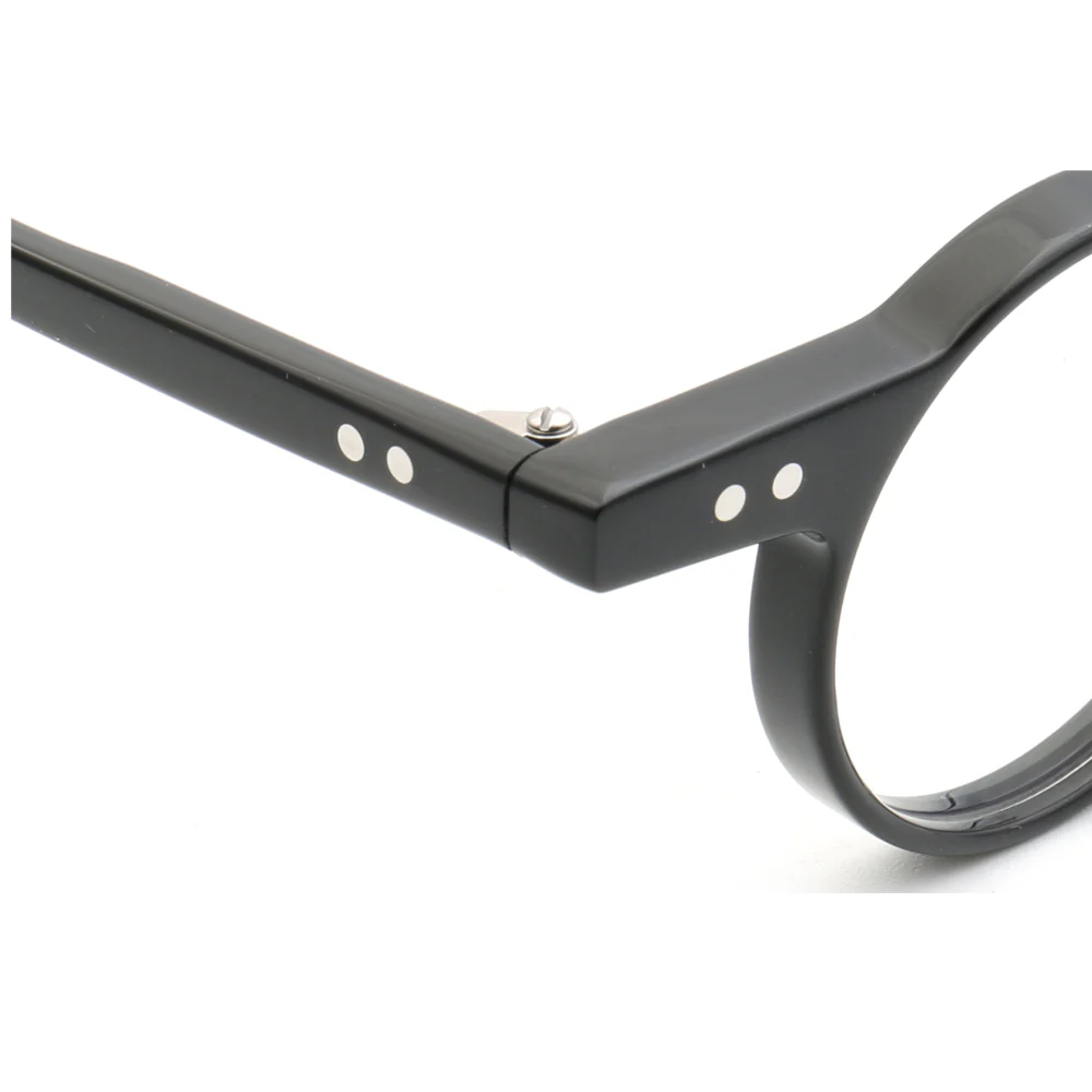 Central | Retro Round Tortoise Shell Eyeglasses | Unisex Hipster Nerd Style Glasses Frames - Image 16