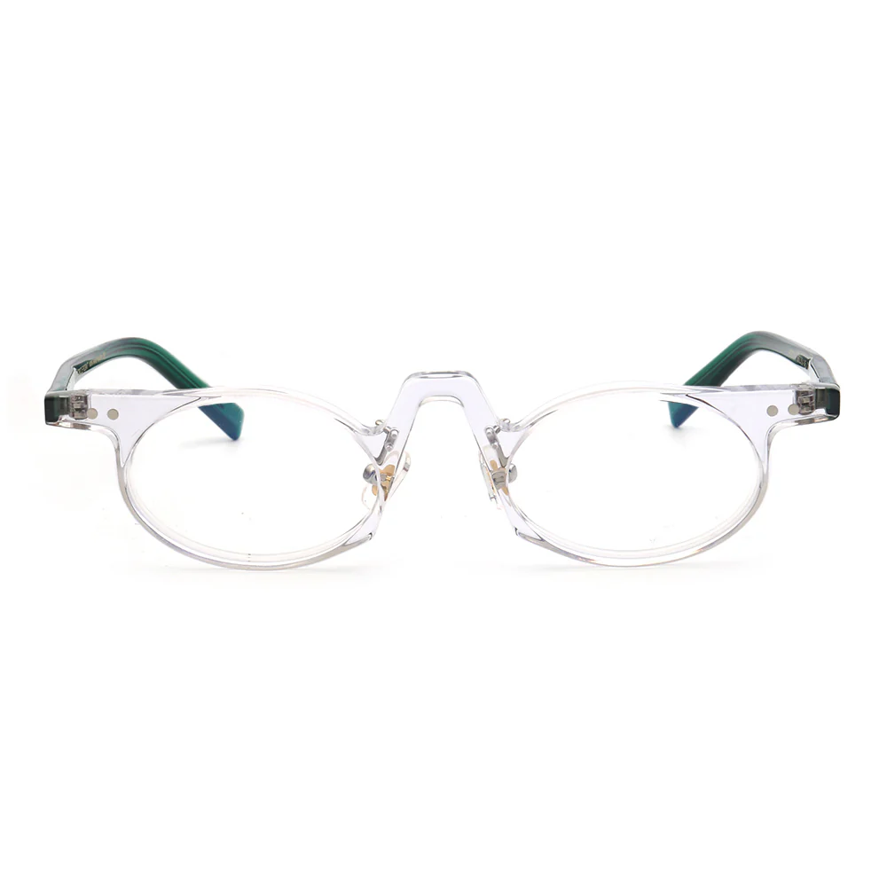 Revive | Retro Oval Eyeglasses for Men | Womens Tortoise Shell Funky Glasses Frames - Image 11