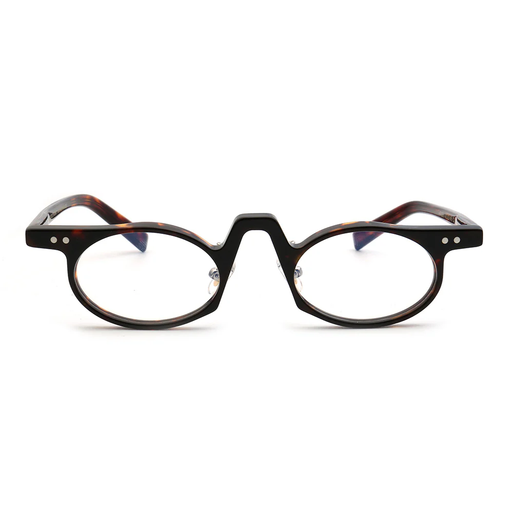 Revive | Retro Oval Eyeglasses for Men | Womens Tortoise Shell Funky Glasses Frames - Image 5