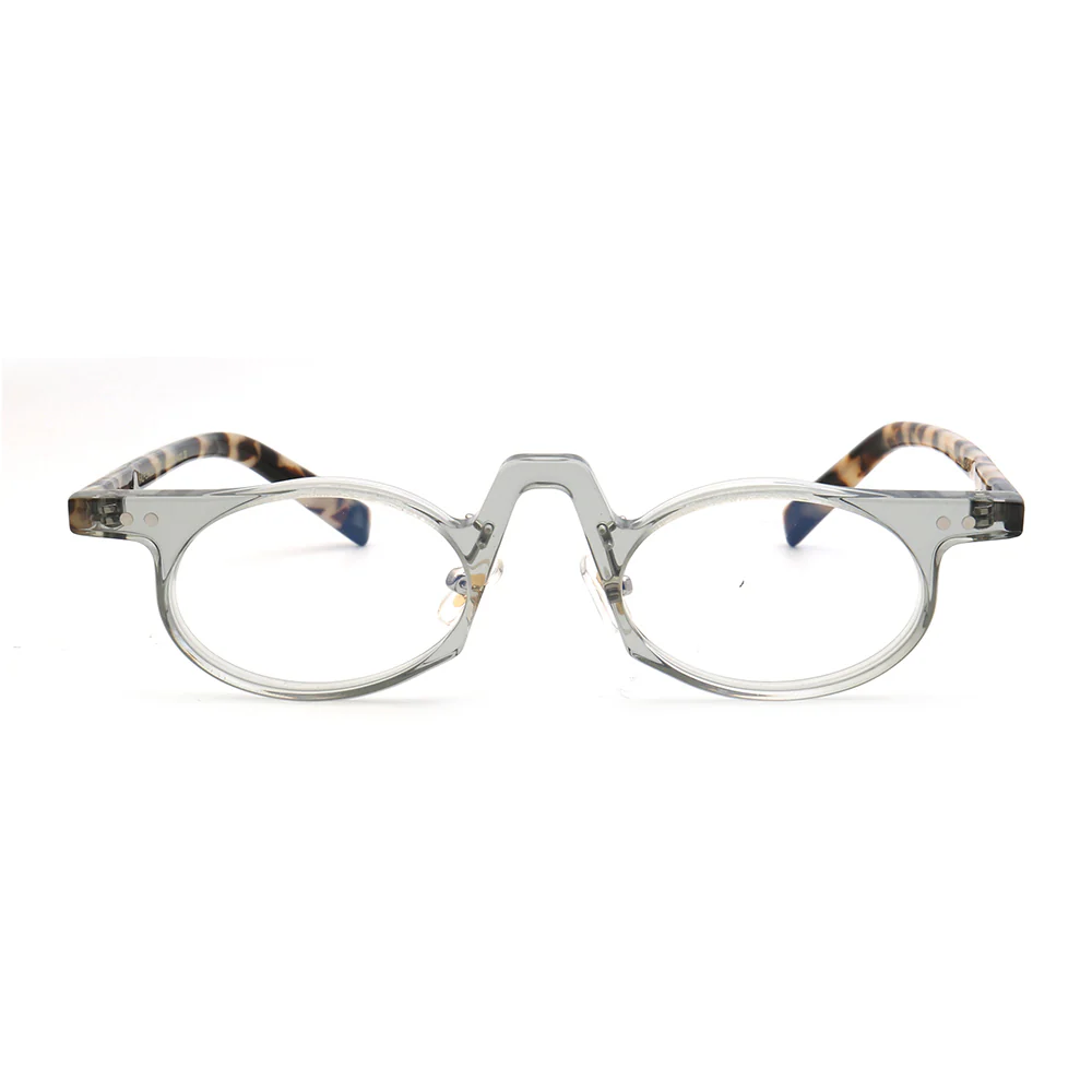 Revive | Retro Oval Eyeglasses for Men | Womens Tortoise Shell Funky Glasses Frames - Image 7