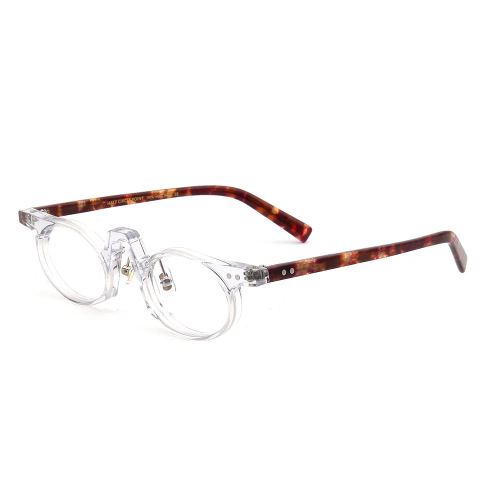 Revive | Retro Oval Eyeglasses for Men | Womens Tortoise Shell Funky Glasses Frames - Image 8