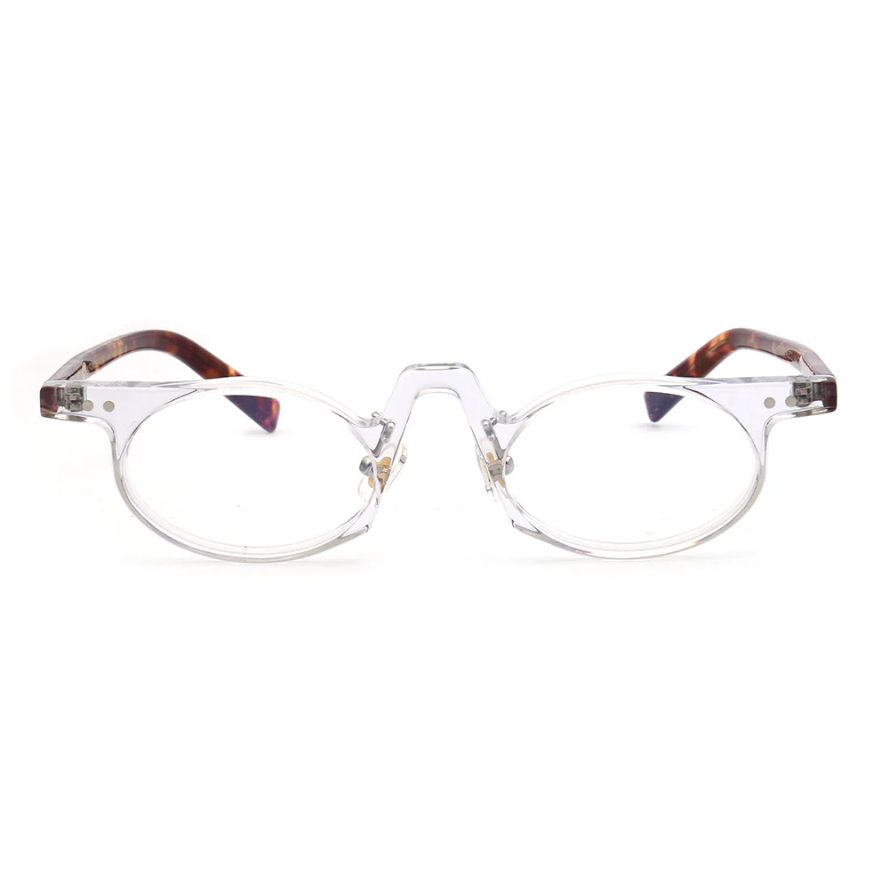Revive | Retro Oval Eyeglasses for Men | Womens Tortoise Shell Funky Glasses Frames - Image 9