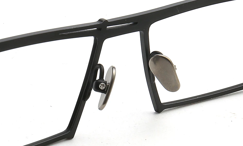 Ethan | Business Rectangular Titanium Prescription Spectacles - Image 15
