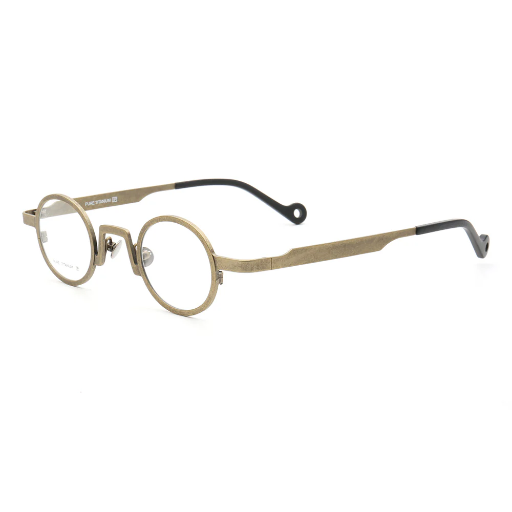 Leroy | Lightweight Round Multicolor Titanium Eyeglasses | Circular Full Rim Frame - Image 3