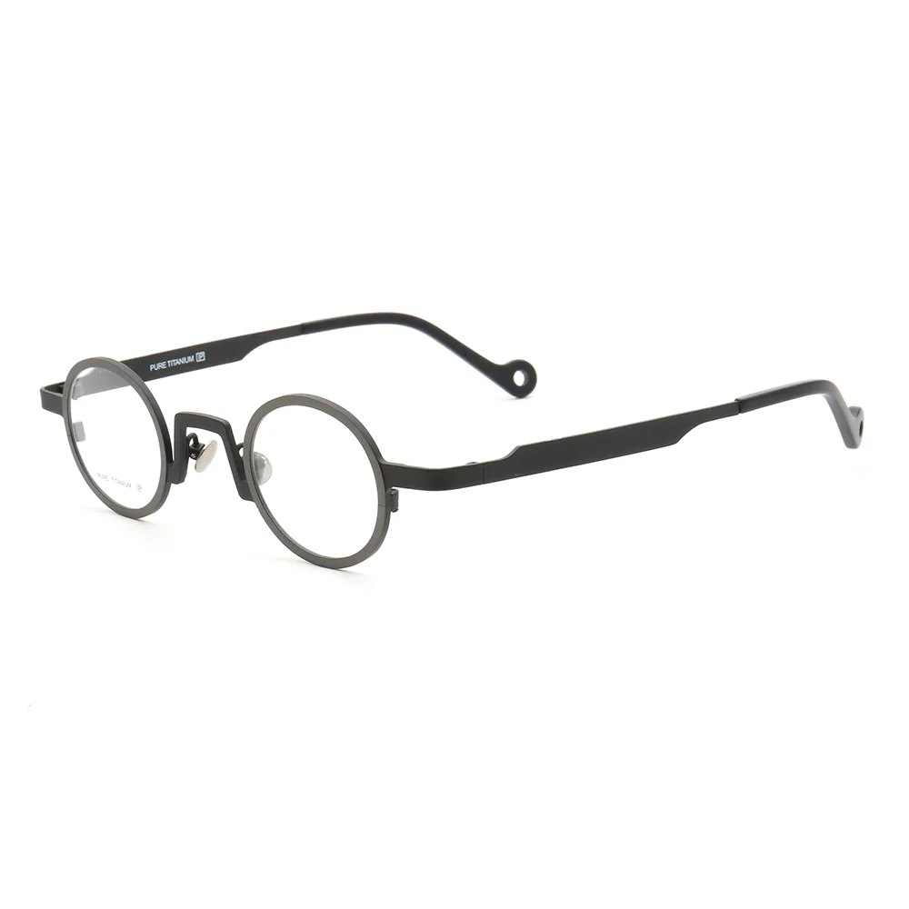Leroy | Lightweight Round Multicolor Titanium Eyeglasses | Circular Full Rim Frame - Image 7