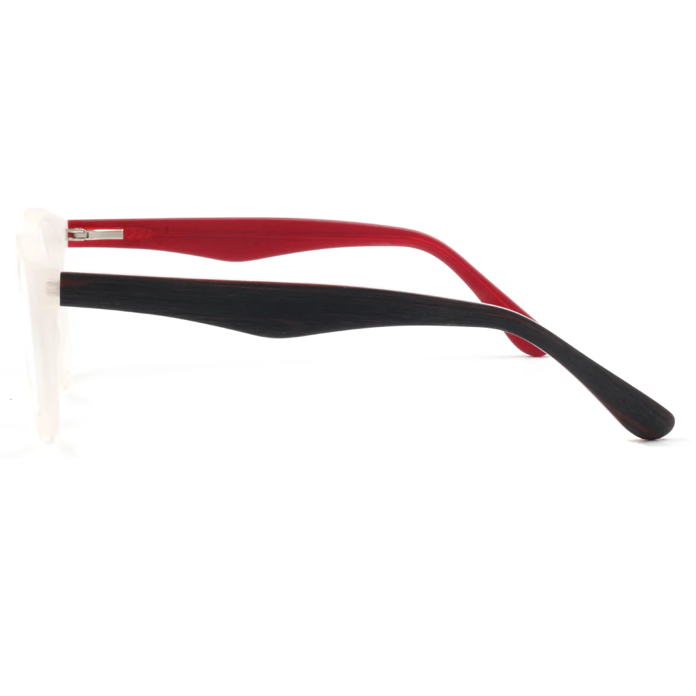 Brink | Two Toned Lightweight Acetate Eyeglasses | Round Full Rim Retro Glasses Frames Online - Image 11